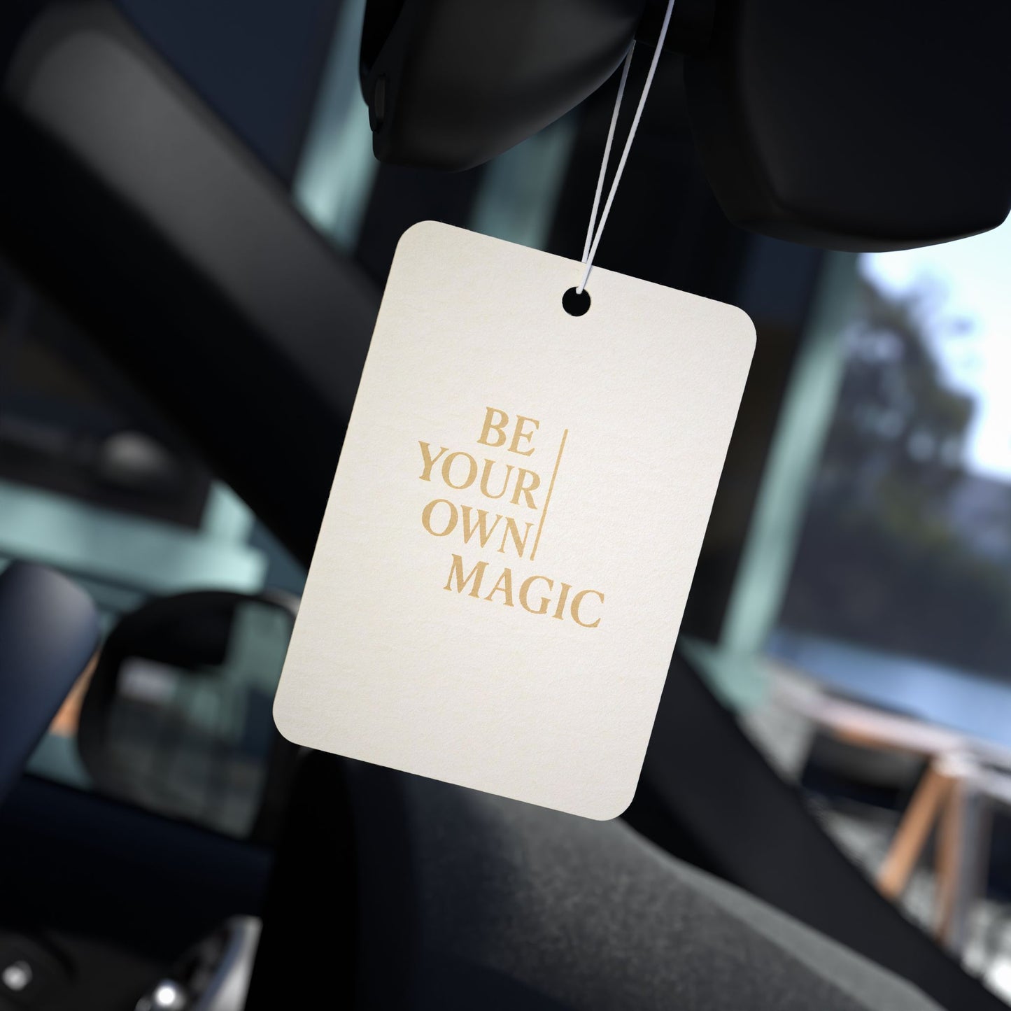 Be Your Own Magic™ Car Air Freshener — Inspirational Scented Hanging Charm