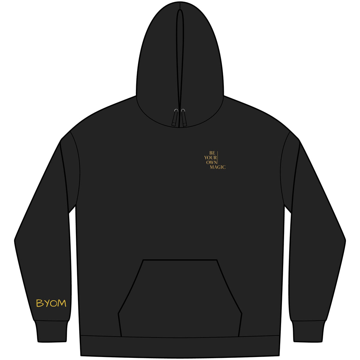 You're Allowed to Rebuild Hoodie — BYOM™ Fleece Hoodie | Be Your Own Magic™