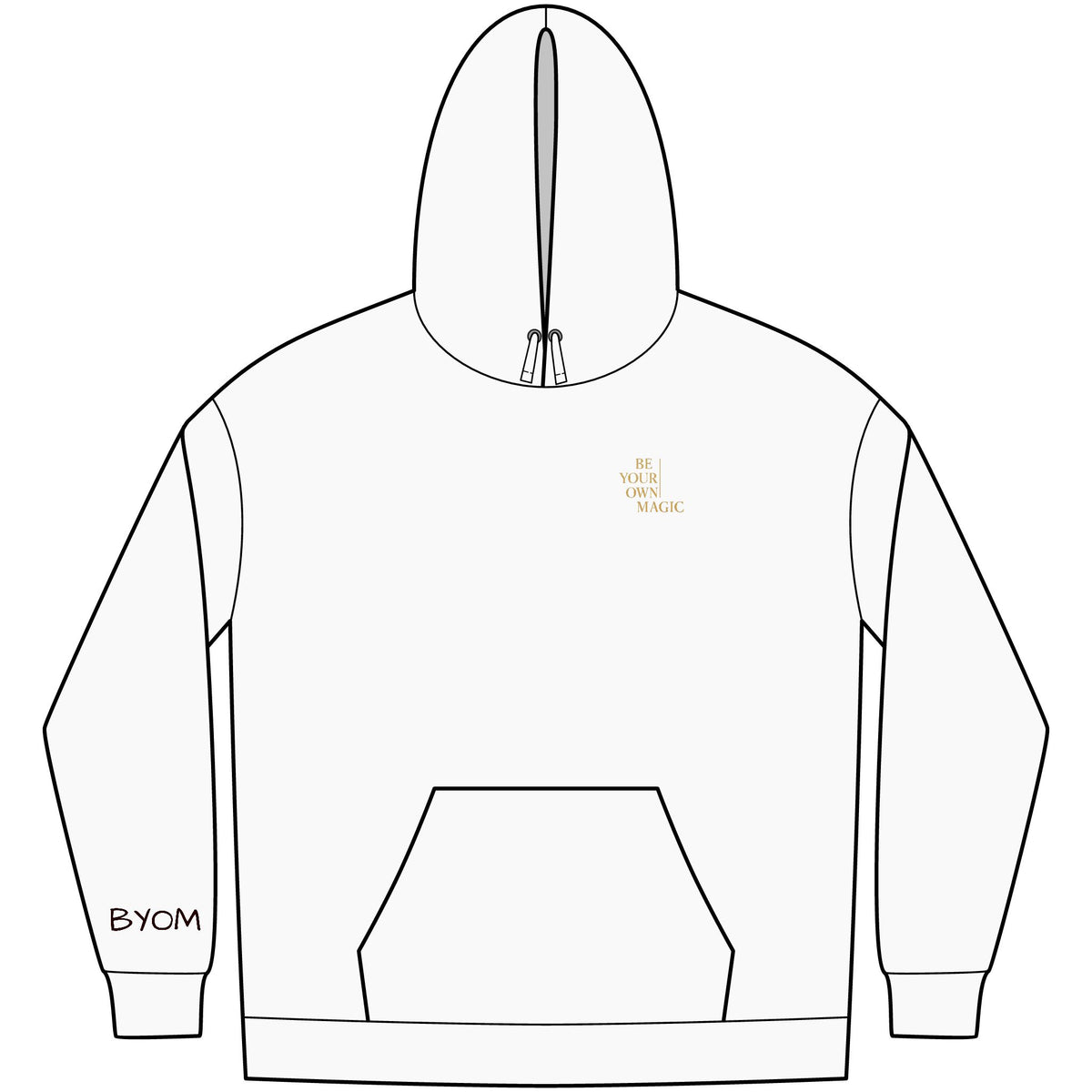 You're Allowed to Rebuild Hoodie — BYOM™ Fleece Hoodie | Be Your Own Magic™