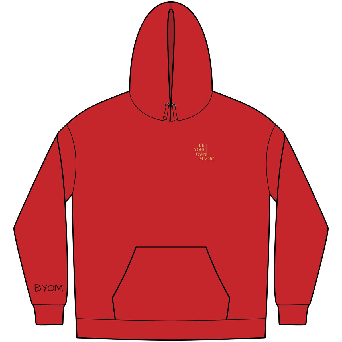 You're Allowed to Rebuild Hoodie — BYOM™ Fleece Hoodie | Be Your Own Magic™