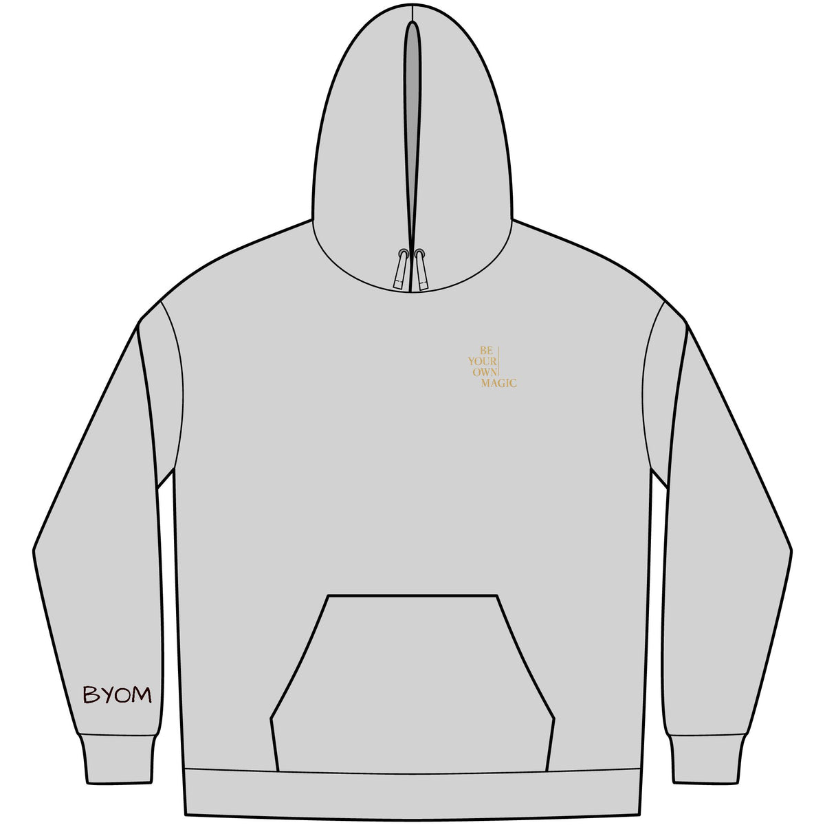 You're Allowed to Rebuild Hoodie — BYOM™ Fleece Hoodie | Be Your Own Magic™
