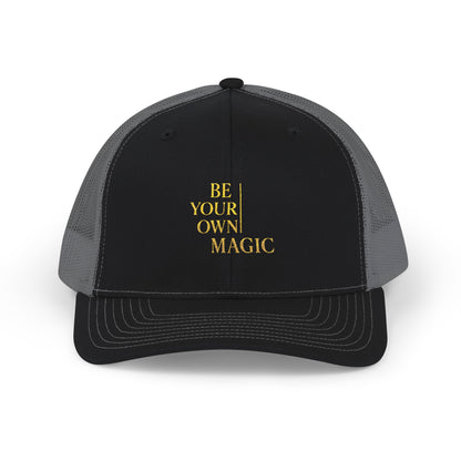 Be Your Own Magic Embroidered Snapback Trucker Cap | Be Your Own Magic™