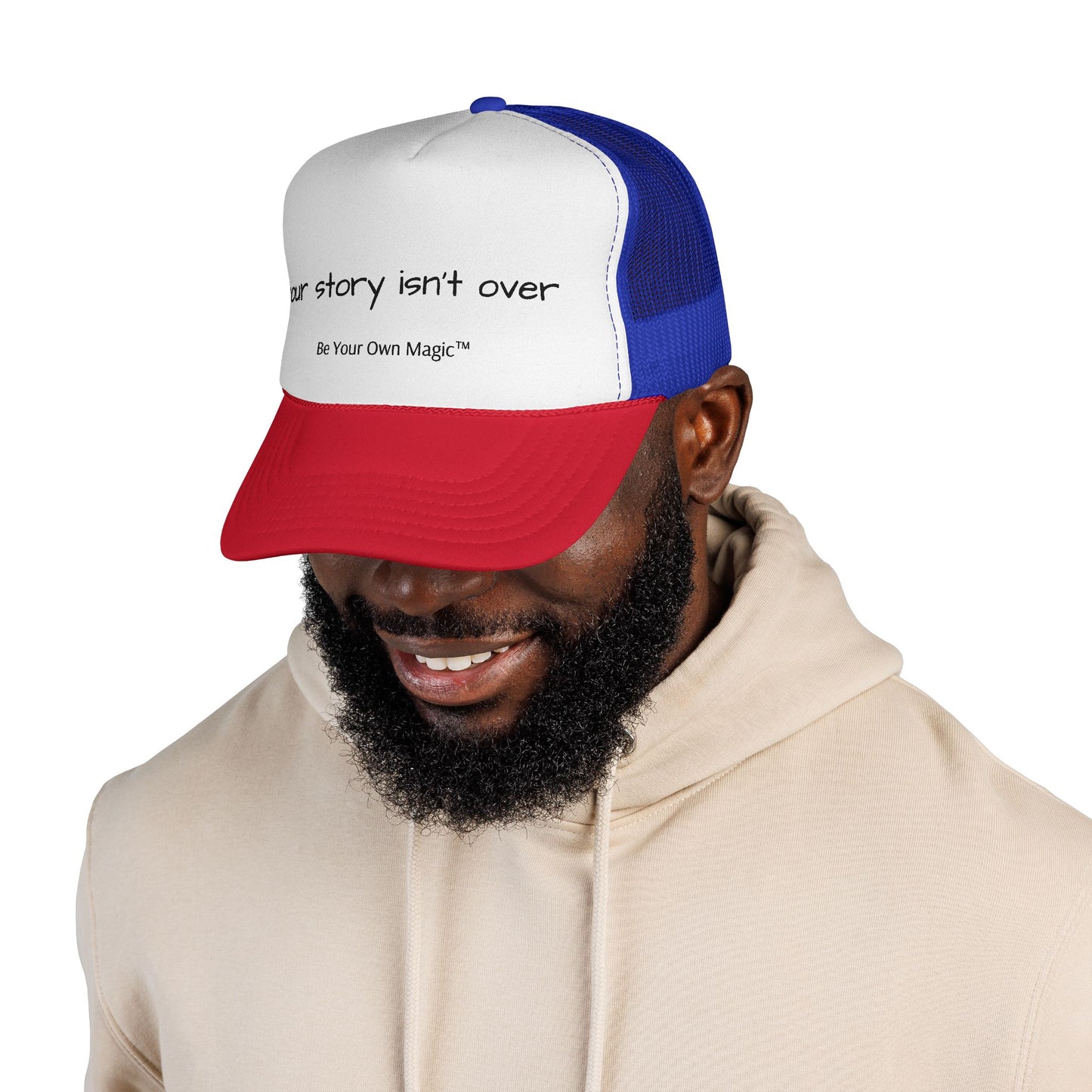 Your Story Isn't Over Trucker Hat | Be Your Own Magic™