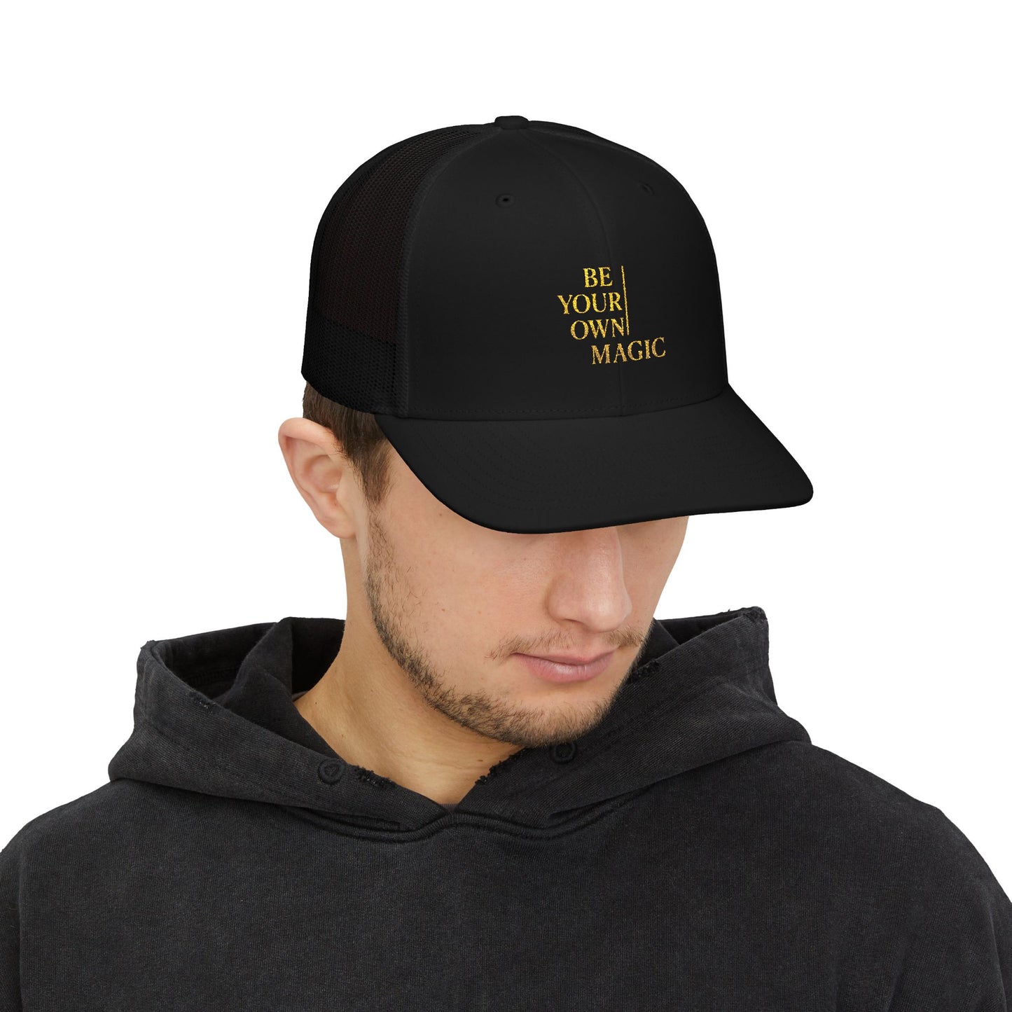 Be Your Own Magic Embroidered Snapback Trucker Cap | Be Your Own Magic™