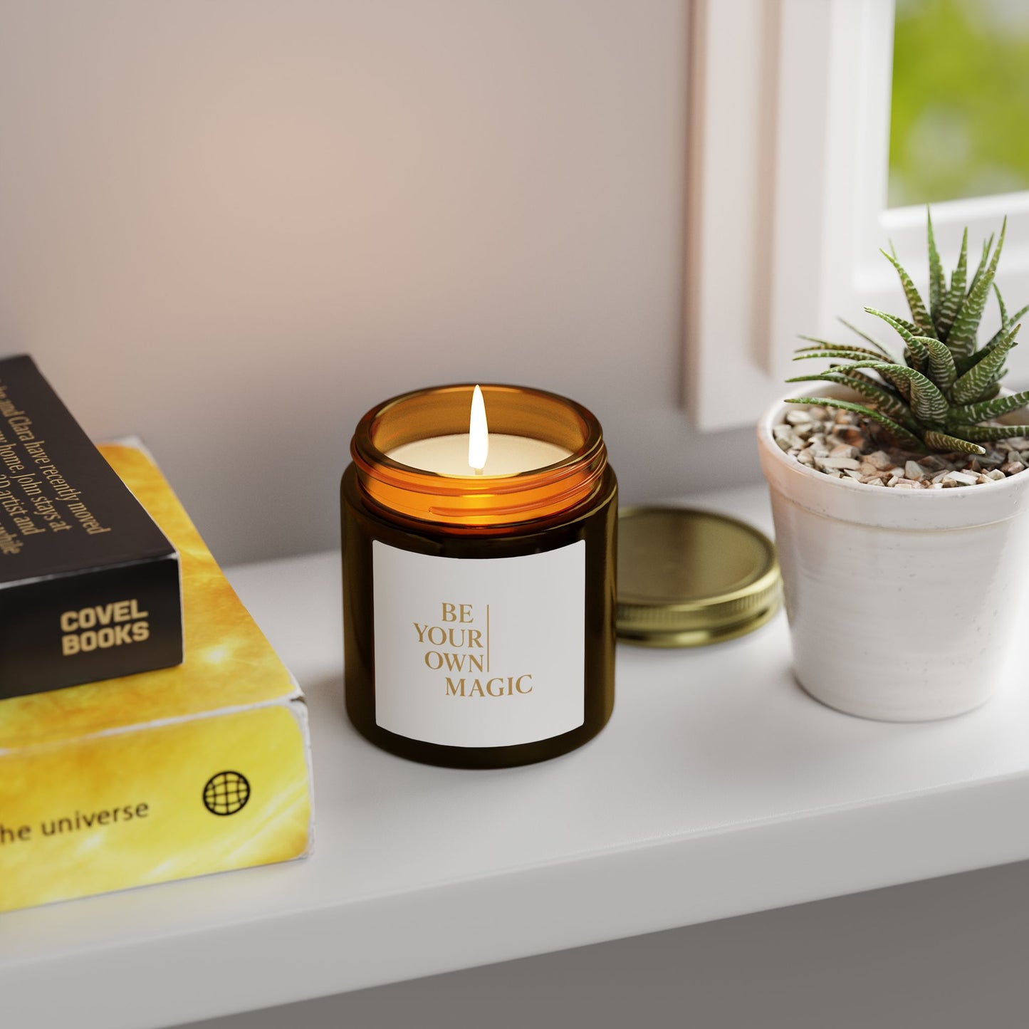 Be Your Own Magic Scented Candle — Coconut-Apricot Wax | BYOM™ 4oz & 9oz