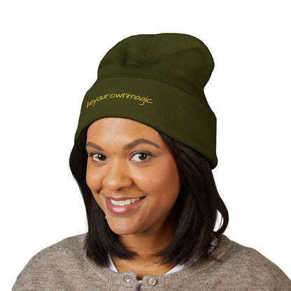 Be Your Own Magic Embroidered Cuffed Beanie | Be Your Own Magic™