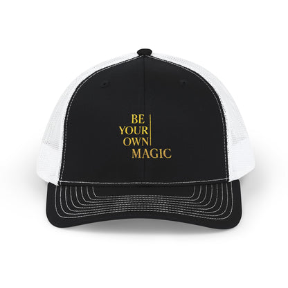 Be Your Own Magic Embroidered Snapback Trucker Cap | Be Your Own Magic™
