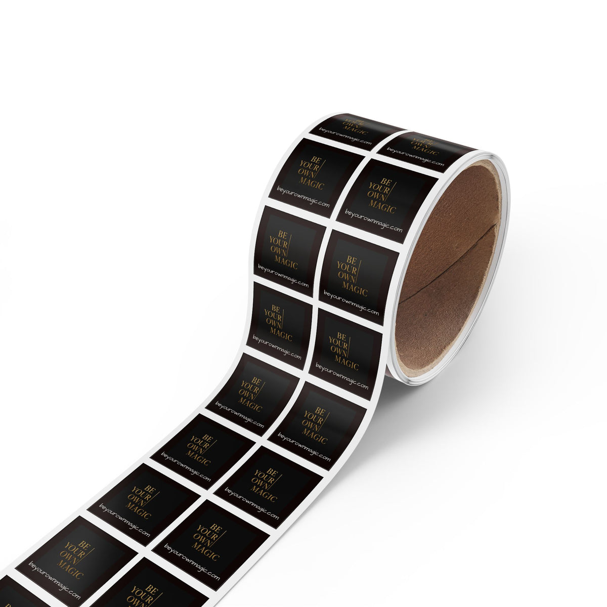 BYOM Square Sticker Label Rolls