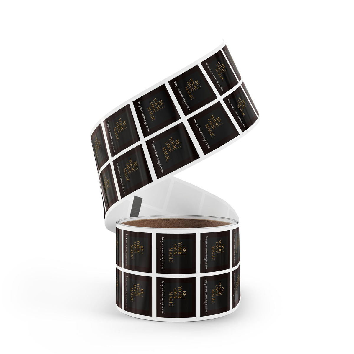 BYOM Square Sticker Label Rolls