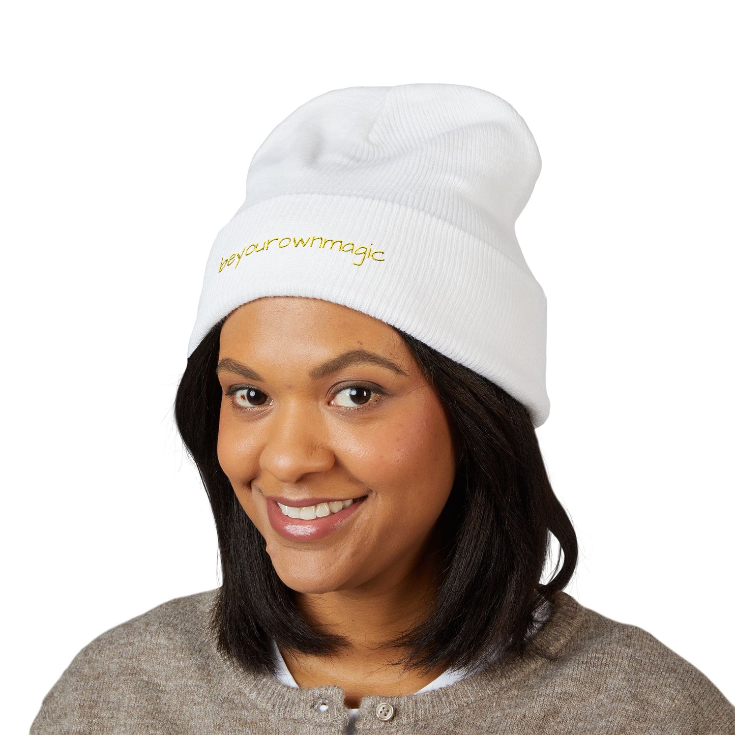 Be Your Own Magic Embroidered Cuffed Beanie | Be Your Own Magic™