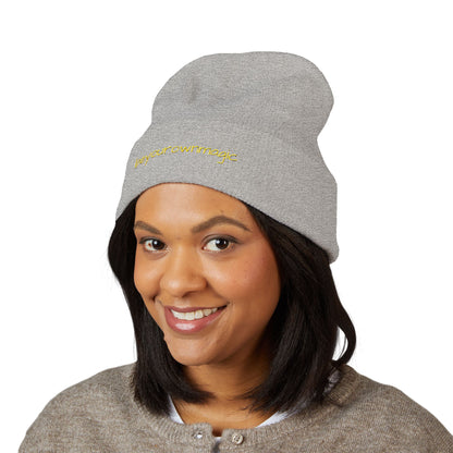 Be Your Own Magic Embroidered Cuffed Beanie | Be Your Own Magic™
