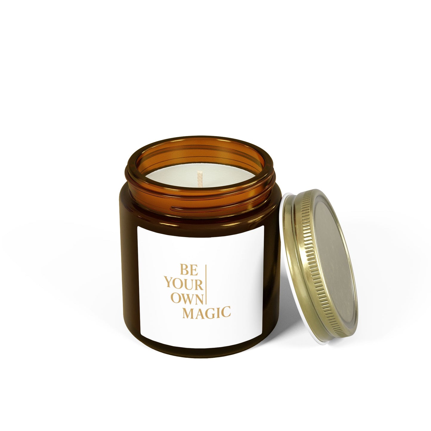 Be Your Own Magic Scented Candle — Coconut-Apricot Wax | BYOM™ 4oz & 9oz