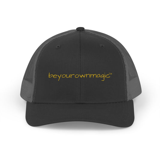 Embroidered "beyourownmagic" Trucker Cap