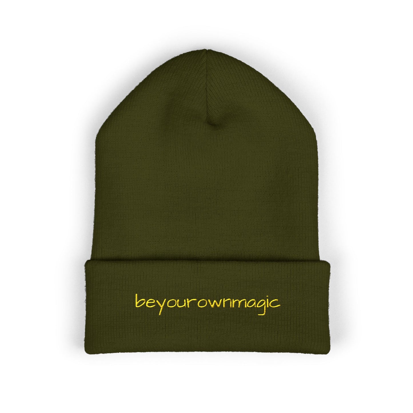 Be Your Own Magic Embroidered Cuffed Beanie | Be Your Own Magic™