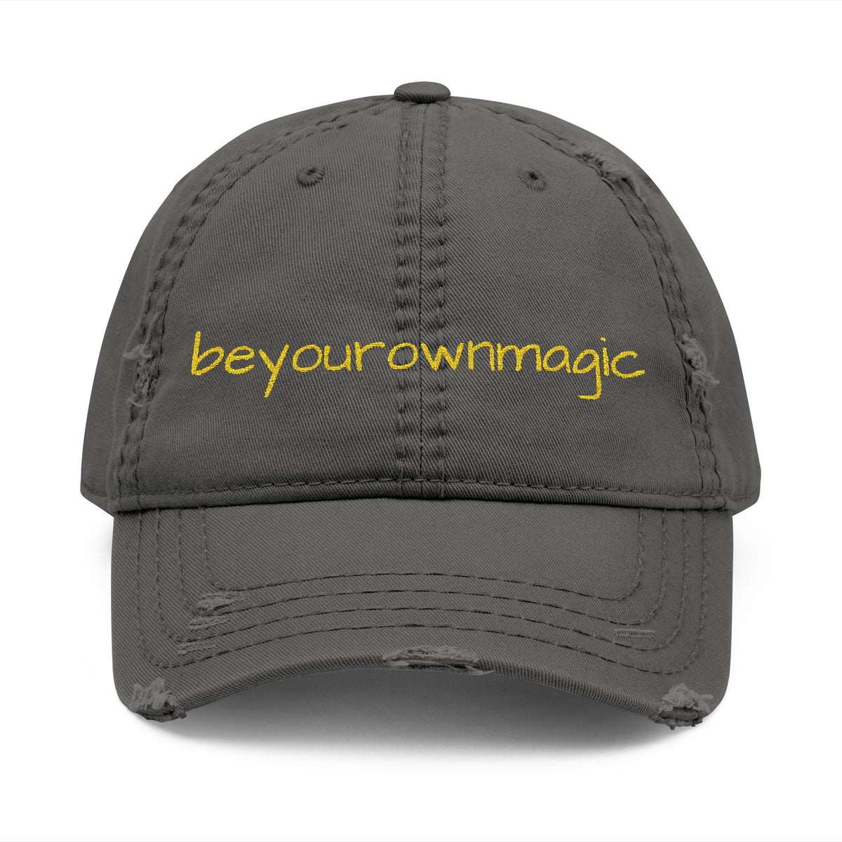 Be Your Own Magic Embroidered Distressed Dad Hat | Be Your Own Magic™