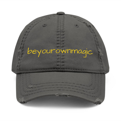 Be Your Own Magic Embroidered Distressed Dad Hat | Be Your Own Magic™