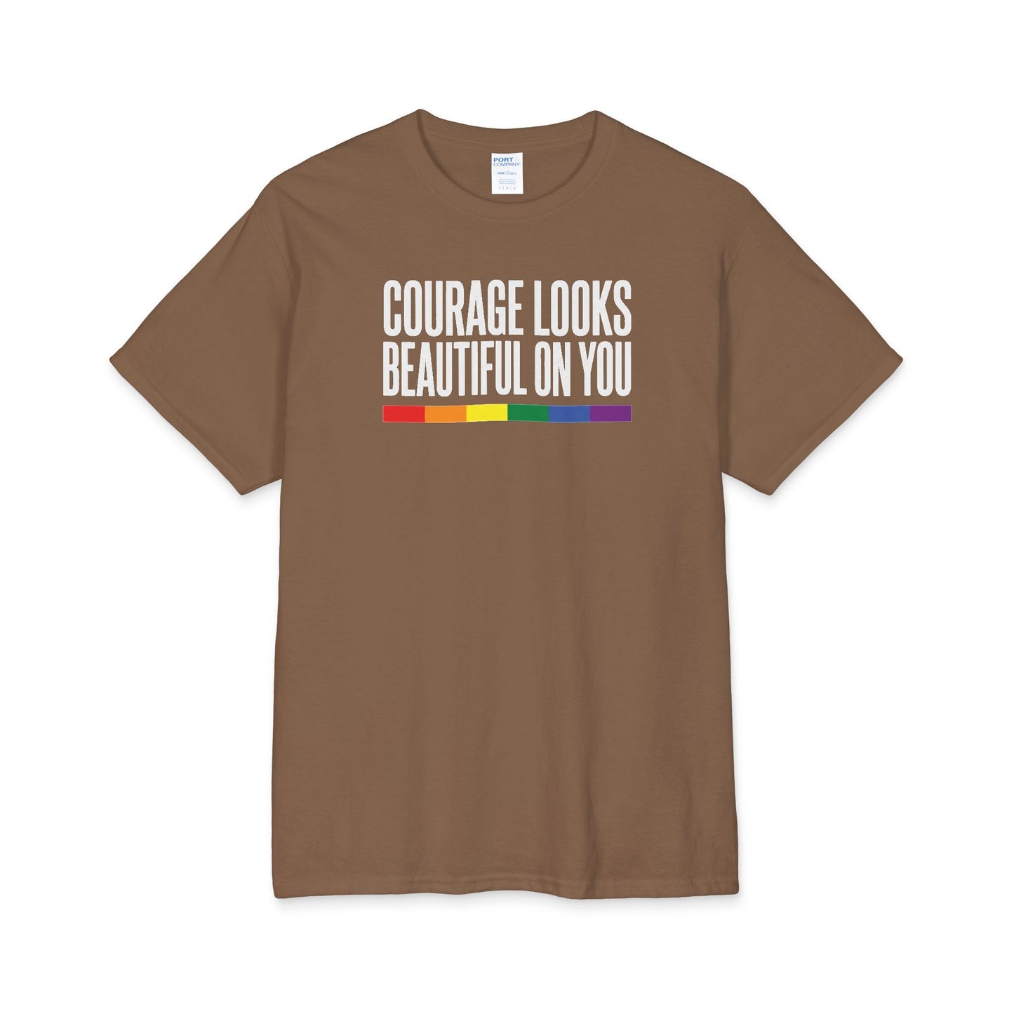 Courage Looks Beautiful On You Tee — Pride Celebration Line