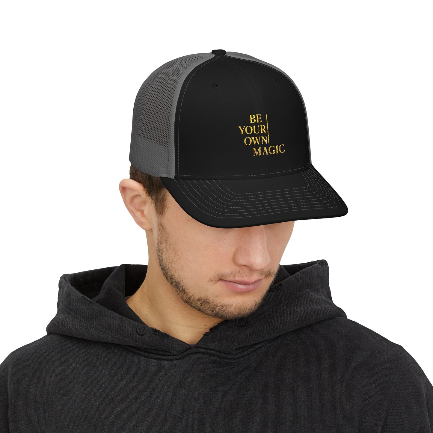 Be Your Own Magic Embroidered Snapback Trucker Cap | Be Your Own Magic™