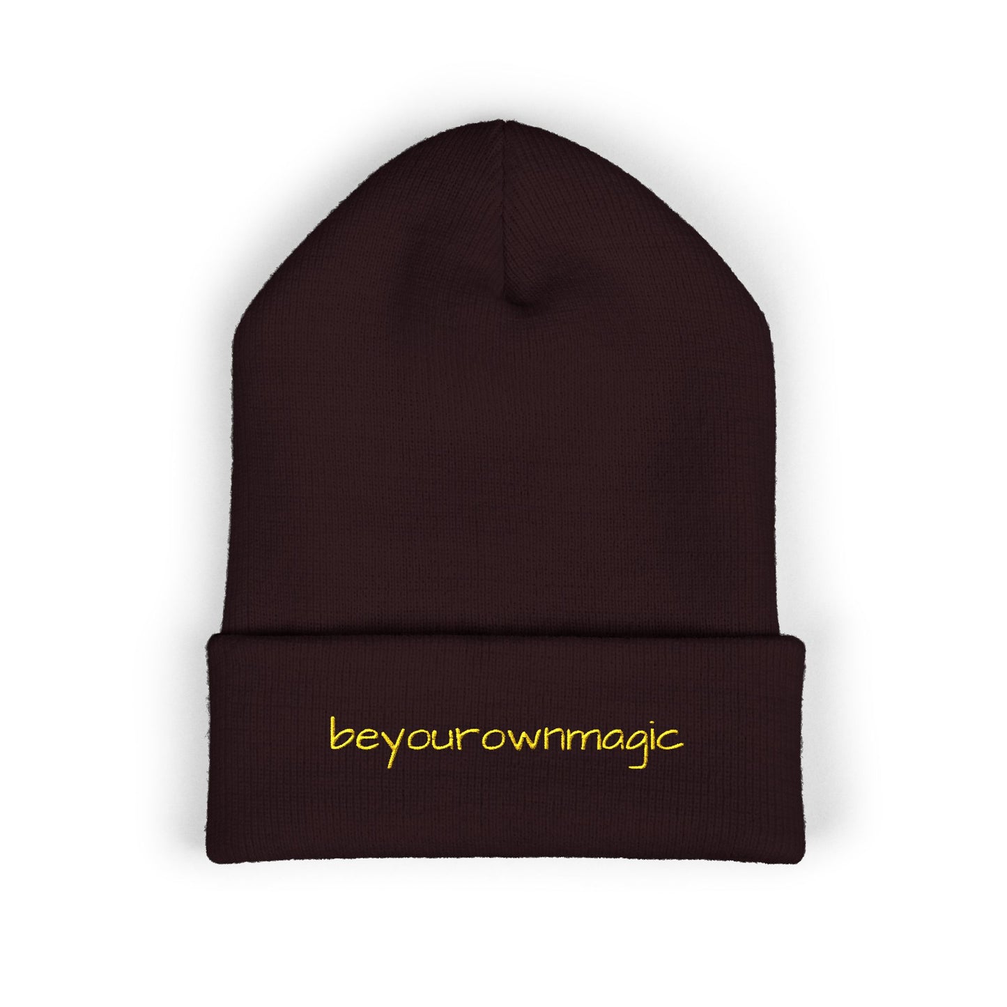 Be Your Own Magic Embroidered Cuffed Beanie | Be Your Own Magic™