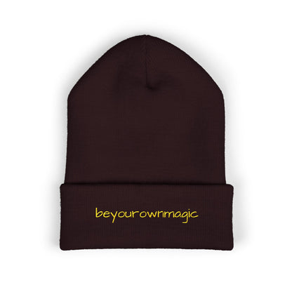 Be Your Own Magic Embroidered Cuffed Beanie | Be Your Own Magic™