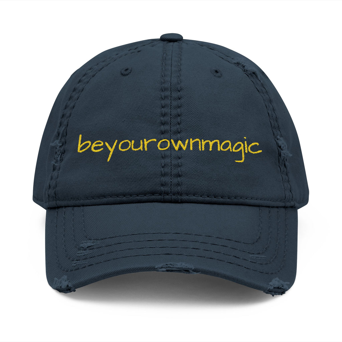 Be Your Own Magic Embroidered Distressed Dad Hat | Be Your Own Magic™