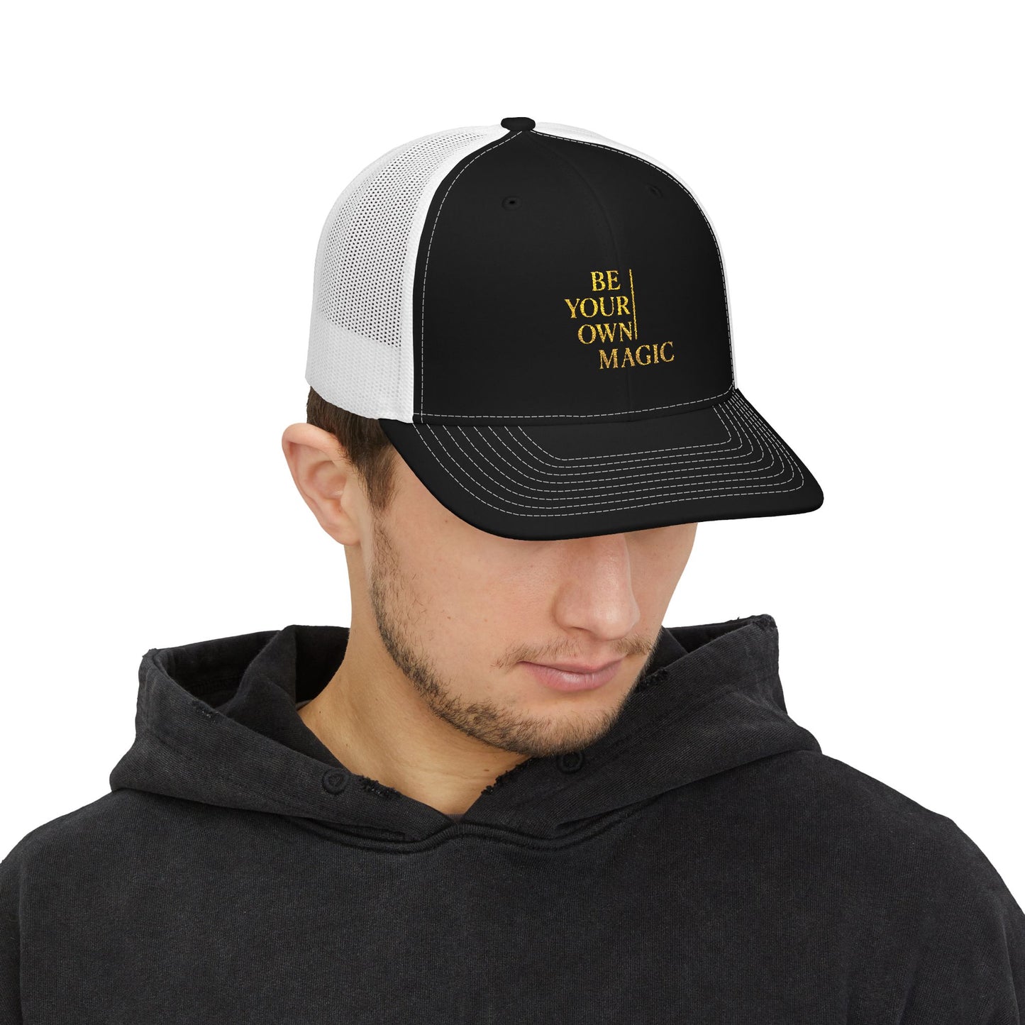 Be Your Own Magic Embroidered Snapback Trucker Cap | Be Your Own Magic™