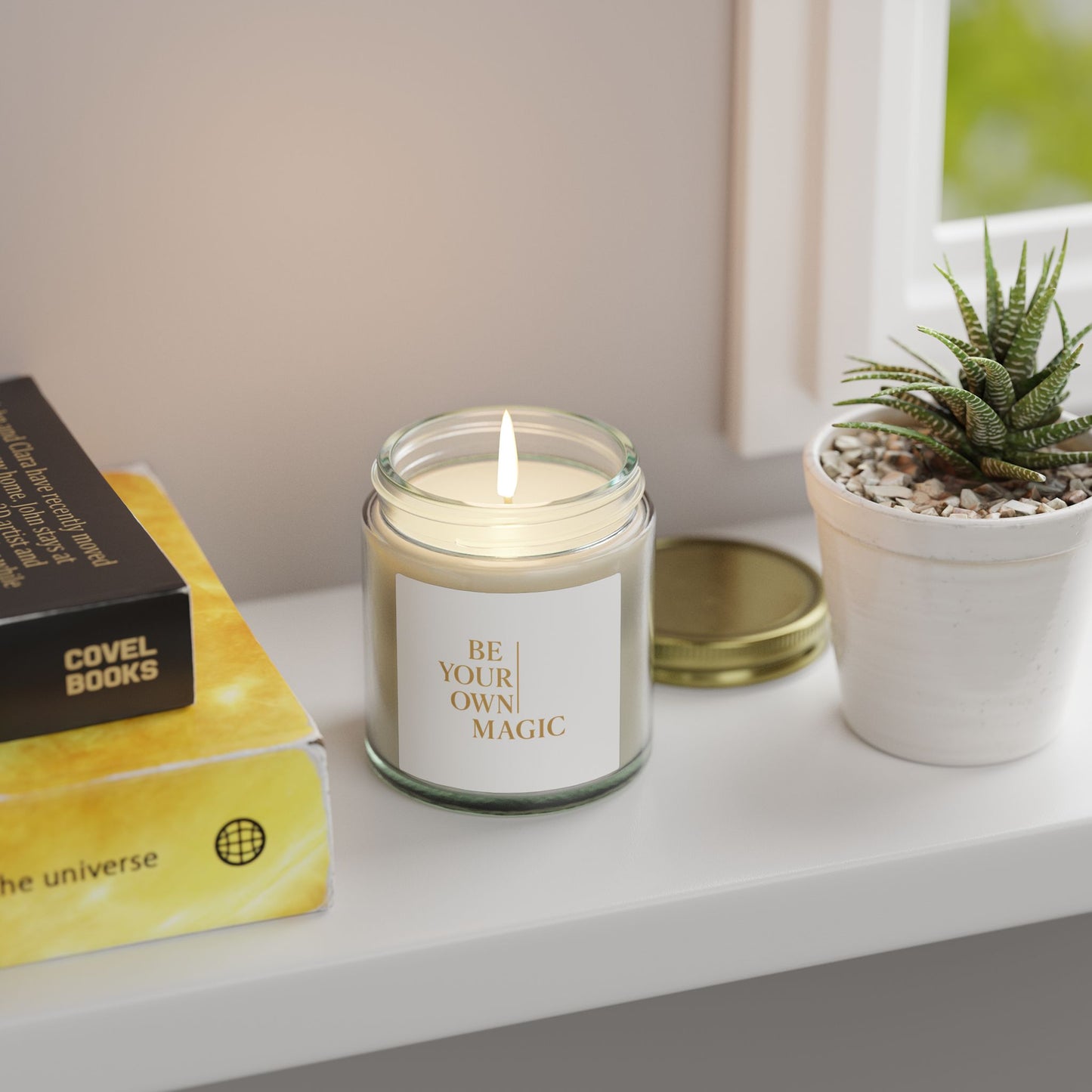 Be Your Own Magic Scented Candle — Coconut-Apricot Wax | BYOM™ 4oz & 9oz