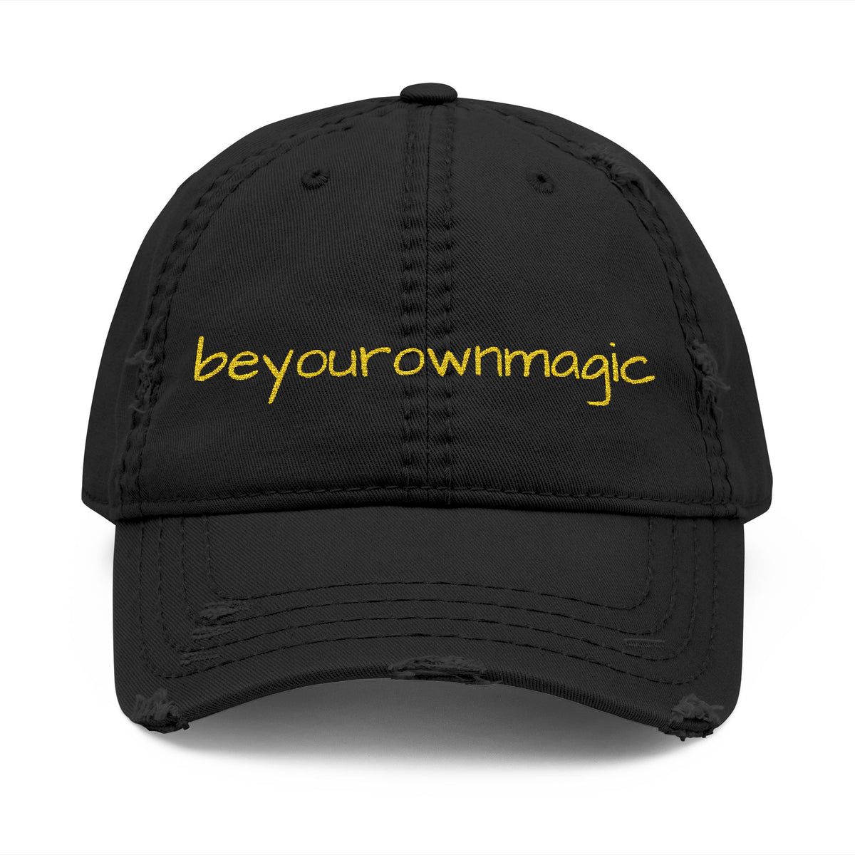 Be Your Own Magic Embroidered Distressed Dad Hat | Be Your Own Magic™