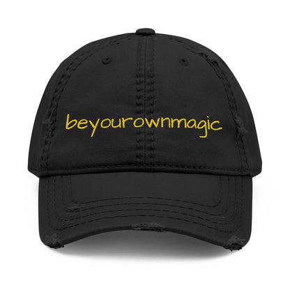 Be Your Own Magic Embroidered Distressed Dad Hat | Be Your Own Magic™