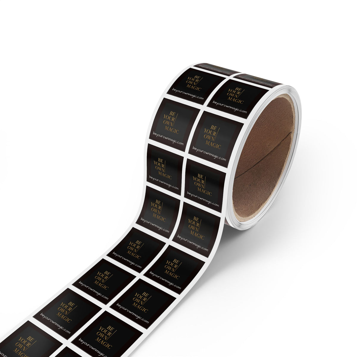 BYOM Square Sticker Label Rolls