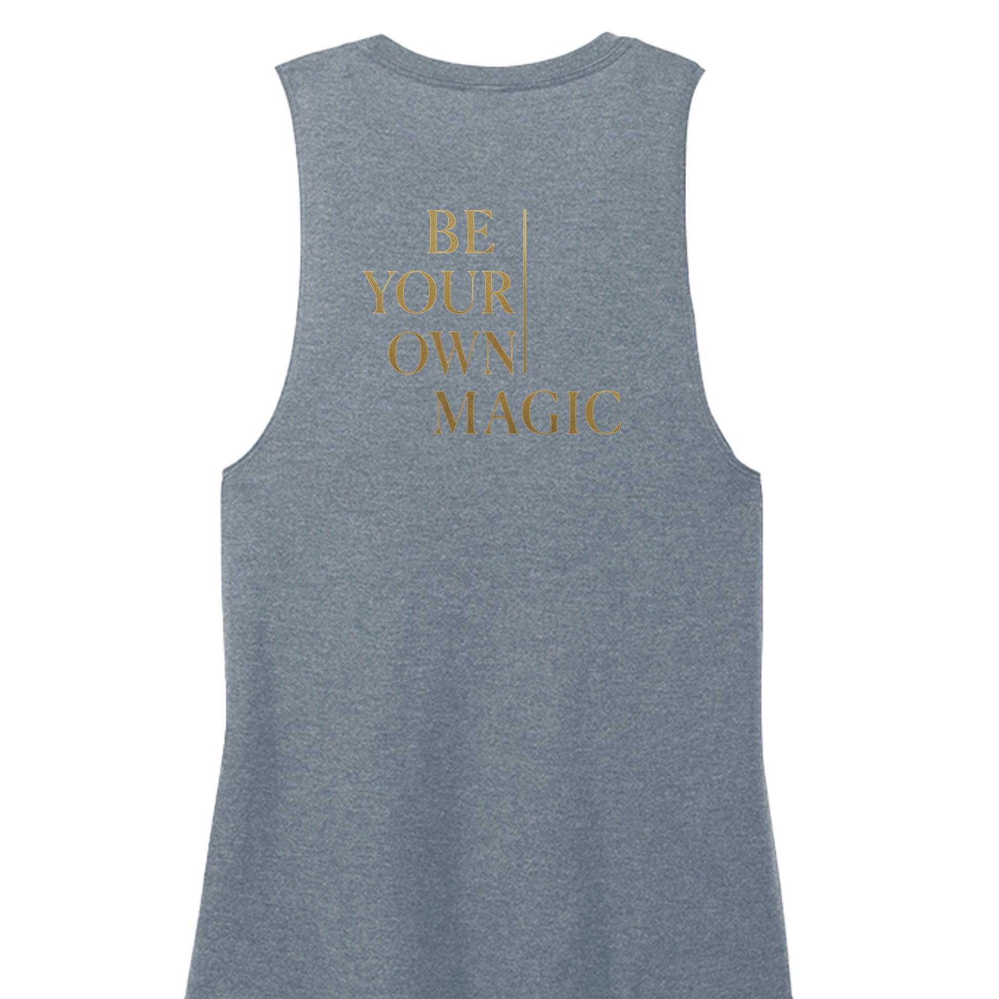 Flint Blue Heather - DT153 - BACK
