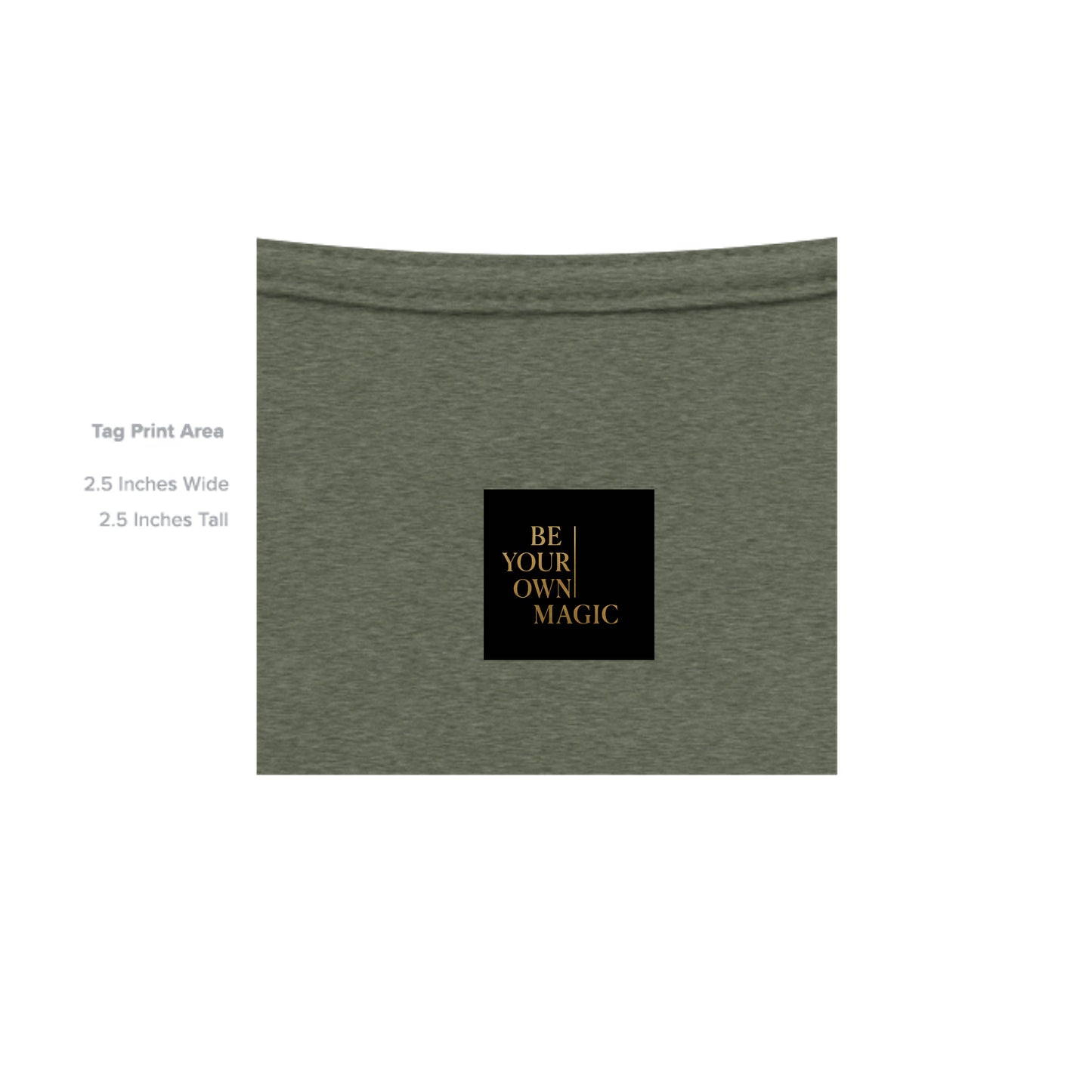 HEATHER MILITARY GREEN - G500 - INSIDE_TAG_LINE