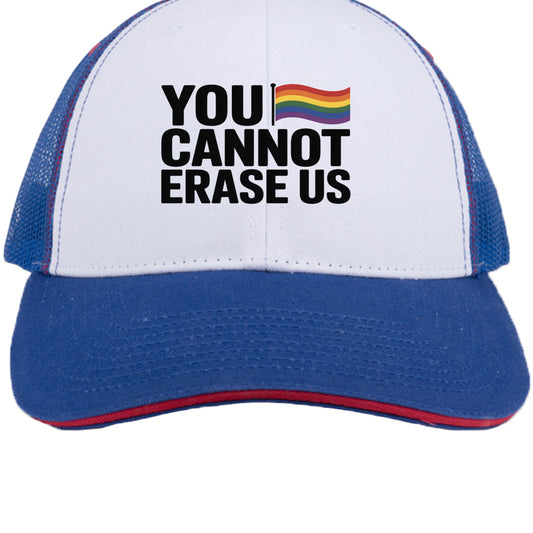 White/ Royal/ Red - S102 - FRONT
